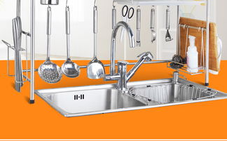 蓝藤 304不锈钢碗碟架水槽沥水架厨房置物架碗筷储物架收纳架